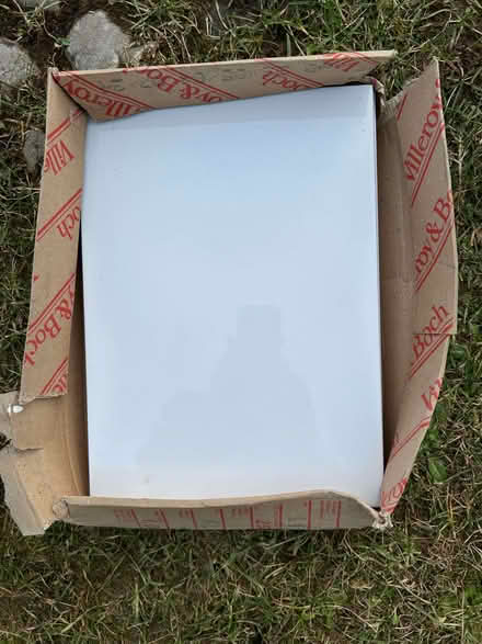 Photo of free 5 Villeroy & Boch white tiles (Helsington LA8) #1