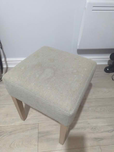 Photo of free Beige footstool (OX1 Grandpont) #1