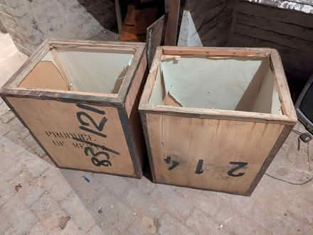 Photo of free Two wooden crates (Withdean BN1) #2