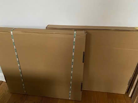 Photo of free 2 kitchen/ appliance doors- Grey (Ewhurst) #2