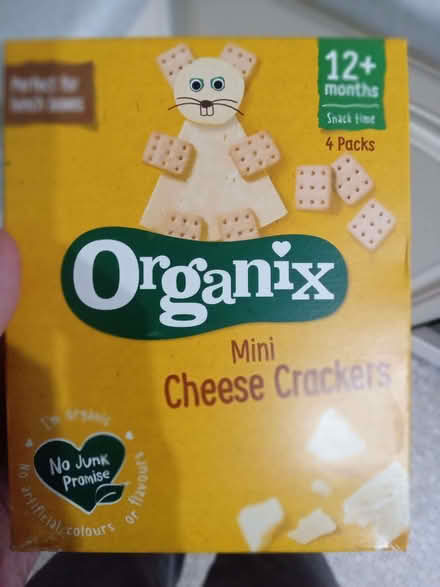 Photo of free Organix Minin Cheese Crackers (Attwood Green B5) #1