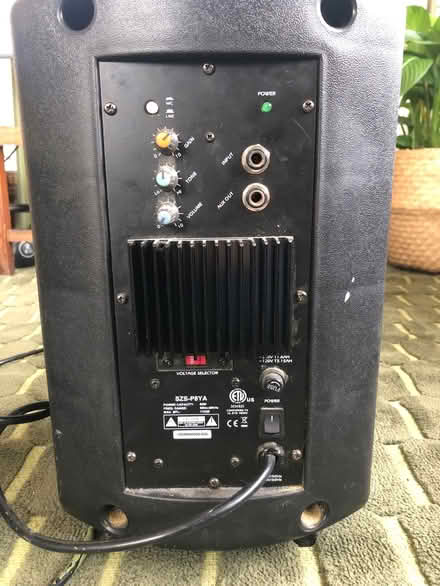 Photo of free 2 x Subzero speakers (NW2) #3