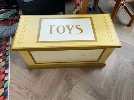 Photo of free Wooden toy box (CO2 near mersea rd) #1