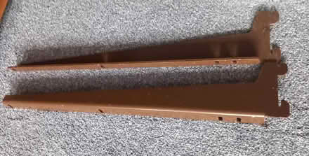 Photo of free Brown shelf brackets (Pitshanger W5) #1