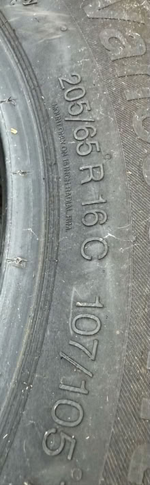 Photo of free Two tyres (Middleyard GL5) #3