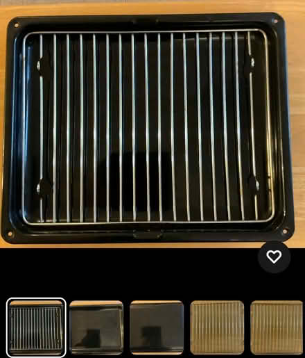 Photo of Grill tray and wire rack (Consett DH8) #1