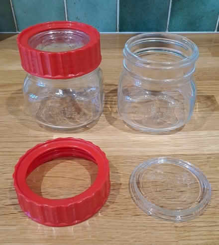 Photo of free 6 screw top Ravenhead Kilner jars (Wokingham RG40) #1