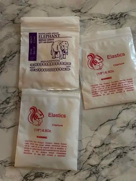 Photo of free Fixed brace dental bands. Collect SG12 (Ware SG12) #1