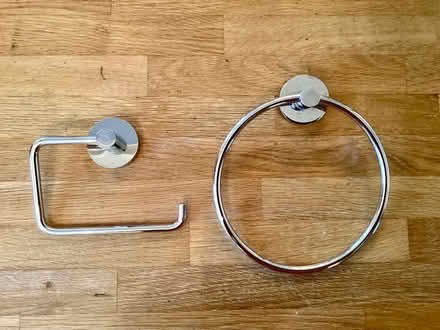 Photo of free Towel and toilet roll holder (Poynton SK12) #1