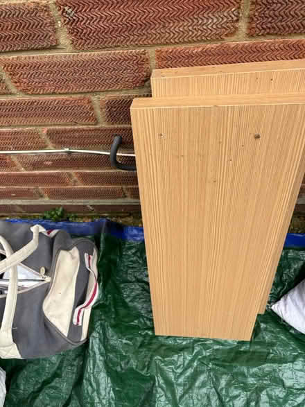 Photo of free 2x wooden shelves (IP4) #1