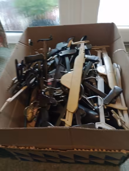 Photo of free 49 coat hangers (Gamston NG2) #2