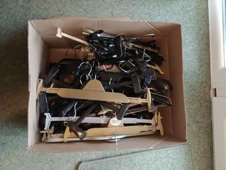 Photo of free 49 coat hangers (Gamston NG2) #1