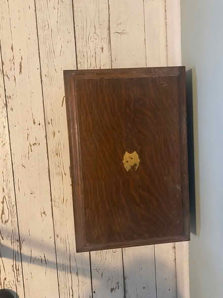 Photo of free Wooden box with drawers (Cashes Green, Stroud.) #2