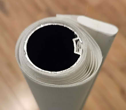 Photo of free Voile roller blind, no fixings (Bilton HG1) #2