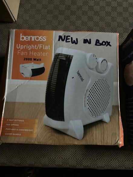 Photo of free Upright/flat fan heater (Westham BN24) #1