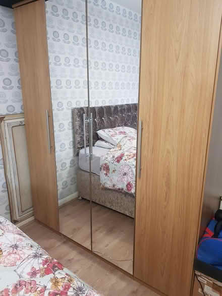 Photo of free 4 door wardrobe (Roby) #1