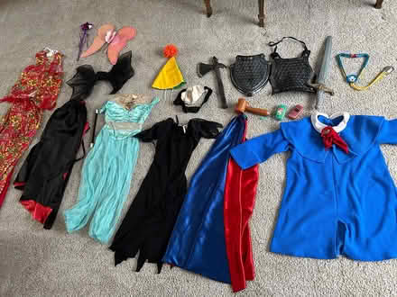 Photo of free little kids dress up clothes & toys (Freedom and Drake) #1