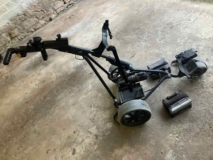 Photo of free Electric Golf Trolley & Batteries (Lyncombe) #1