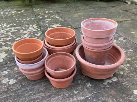 Photo of free Terracotta plant pots (CA6 (near airport)) #1