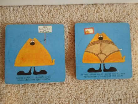 Photo of free Coasters - 'Barry the Cat' (CT5) #3
