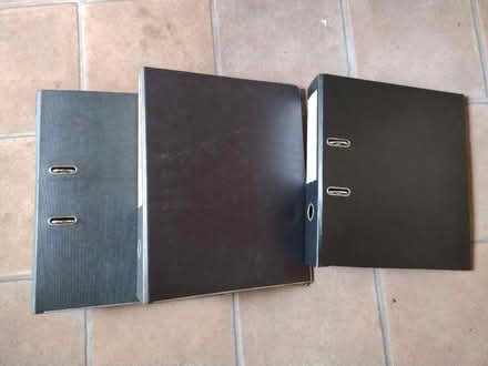 Photo of free 3 black A4 lever arch folders (Eastbourne BN21 2) #2