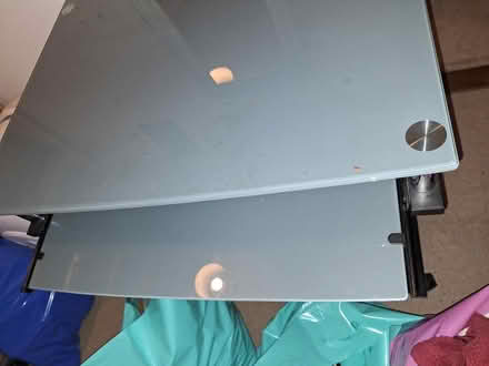 Photo of free Computer Desk - Glass & Metal (West Croydon CR0) #2