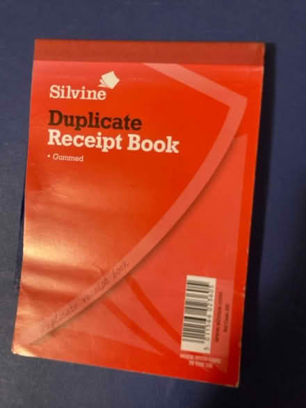 Photo of free Receipt duplicate book (High Street, Twerton BA2) #1