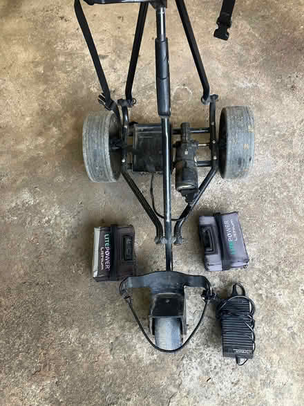 Photo of free Electric Golf Trolley & Batteries (Lyncombe) #2