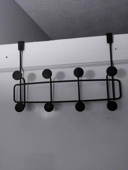 Photo of free Over-the-door Coat Hanger - Black (Beeston NG9) #1