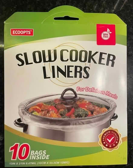 Photo of free Slow Cooker Liners (Twyford RG10) #1