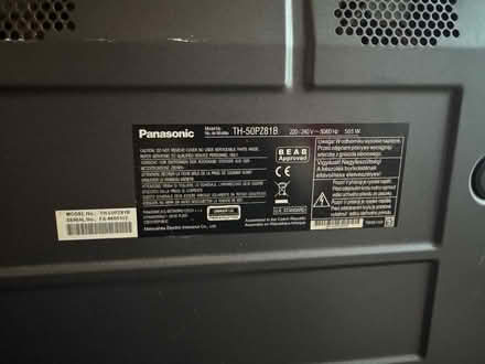 Photo of free Panasonic TV 50” (CR0) #2