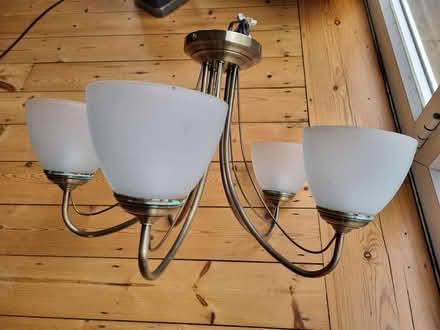 Photo of free Five Bulb Ceiling Light (Dorking) #2