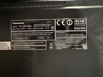 Photo of free Panasonic TV (AL53PP) #3