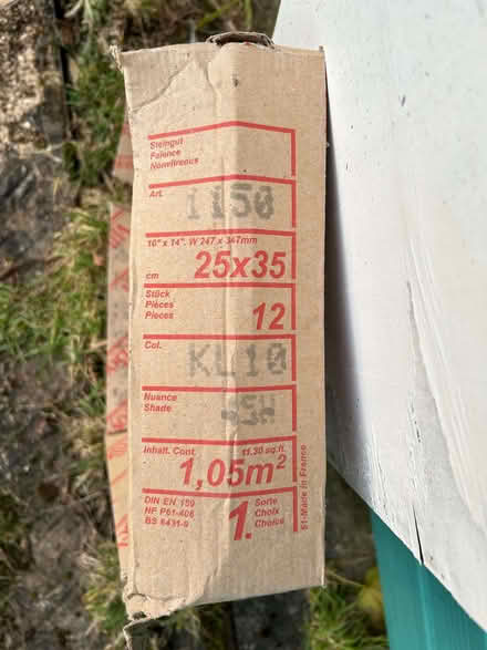 Photo of free 5 Villeroy & Boch white tiles (Helsington LA8) #3
