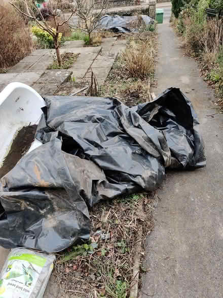 Photo of free Big sheet of black plastic (Grange over sands) #1