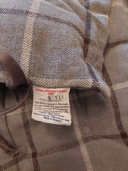 Photo of free Two chair cushions (Upper Wolvercote OX2) #2