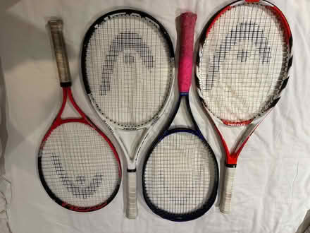 Photo of free Tennis racquets - 2 adult & 1 Junior (Stroud Green N4) #1
