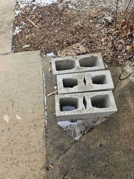 Photo of free Cinder blocks (60302) #1