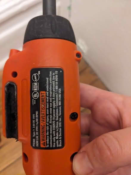 Photo of free Electric screwdriver (Morningside Heights/Claremont) #3