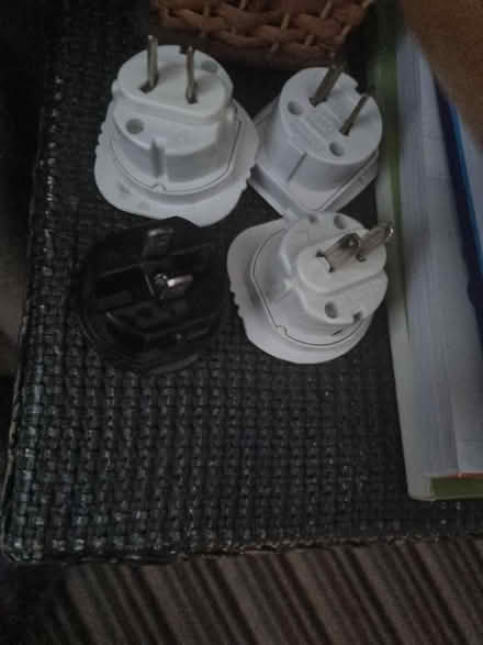 Photo of free 4 travel plugs UK- US (Whitehill GU35) #1