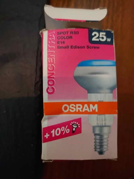 Photo of free Sml screw in blue bulb (Warminster BA12) #1