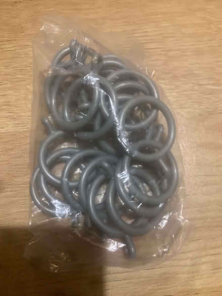 Photo of free Grey plastic curtain rings (Lye Valley OX3) #1