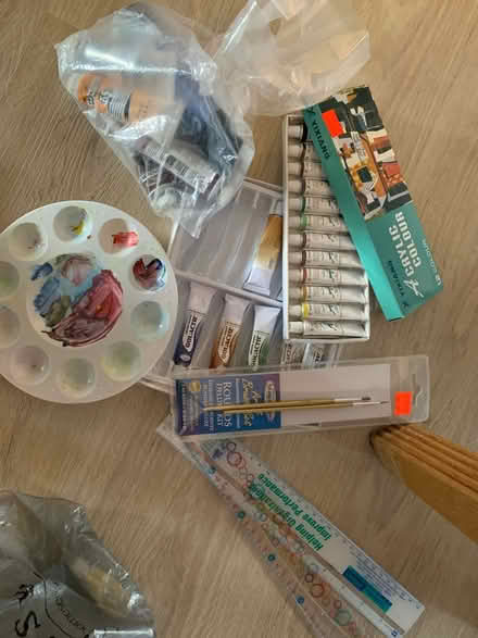 Photo of free Misc paint supplies (St. Clair & Victoria Park) #1