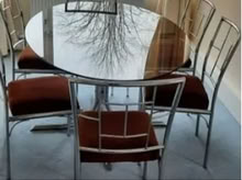 Photo of free Large table and chairs (Kilmainham) #1