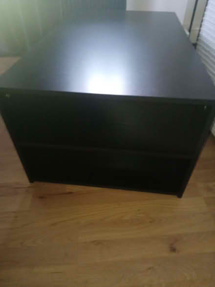Photo of free black coffee table (Wood Farm OX3) #1
