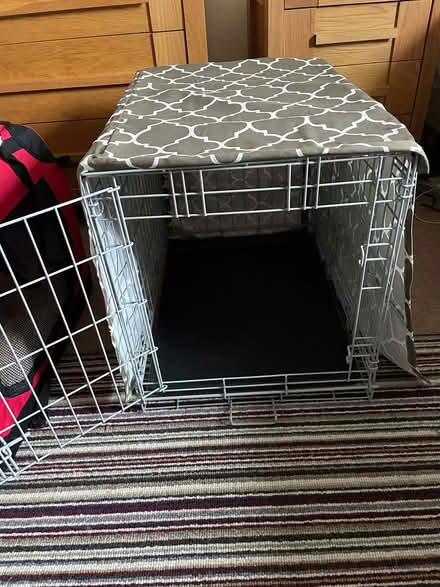 Photo of free Medium dog crate (Steyning High Street) #1