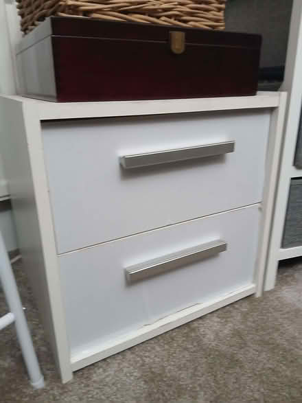 Photo of free 2 drawer bedside table (Cleveleys FY5) #1