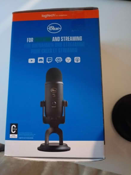 Photo of free Yet microphone, black (RG4) #1