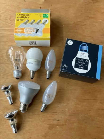 Photo of free Selection of screw lightbulbs (Parkstone, Poole. BH14.) #1