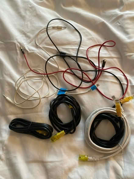 Photo of free Assorted cables (London NW8) #1